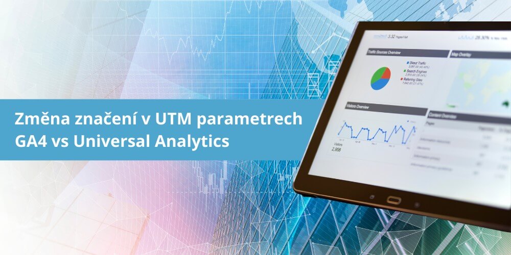Banner - Změna značení v UTM parametrech GA4 vs Universal Analytics